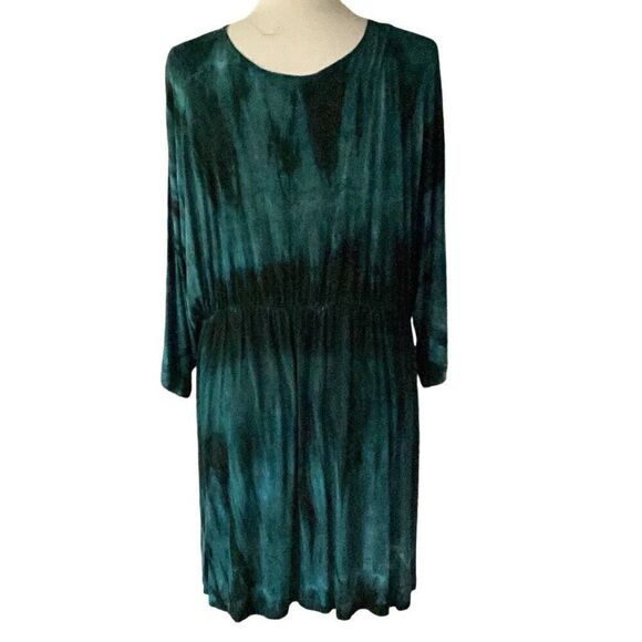 Green Dragon Nordstrom Women’s 3X Kaftan Tunic Beach Cover Up Dress - Picture 2 of 7